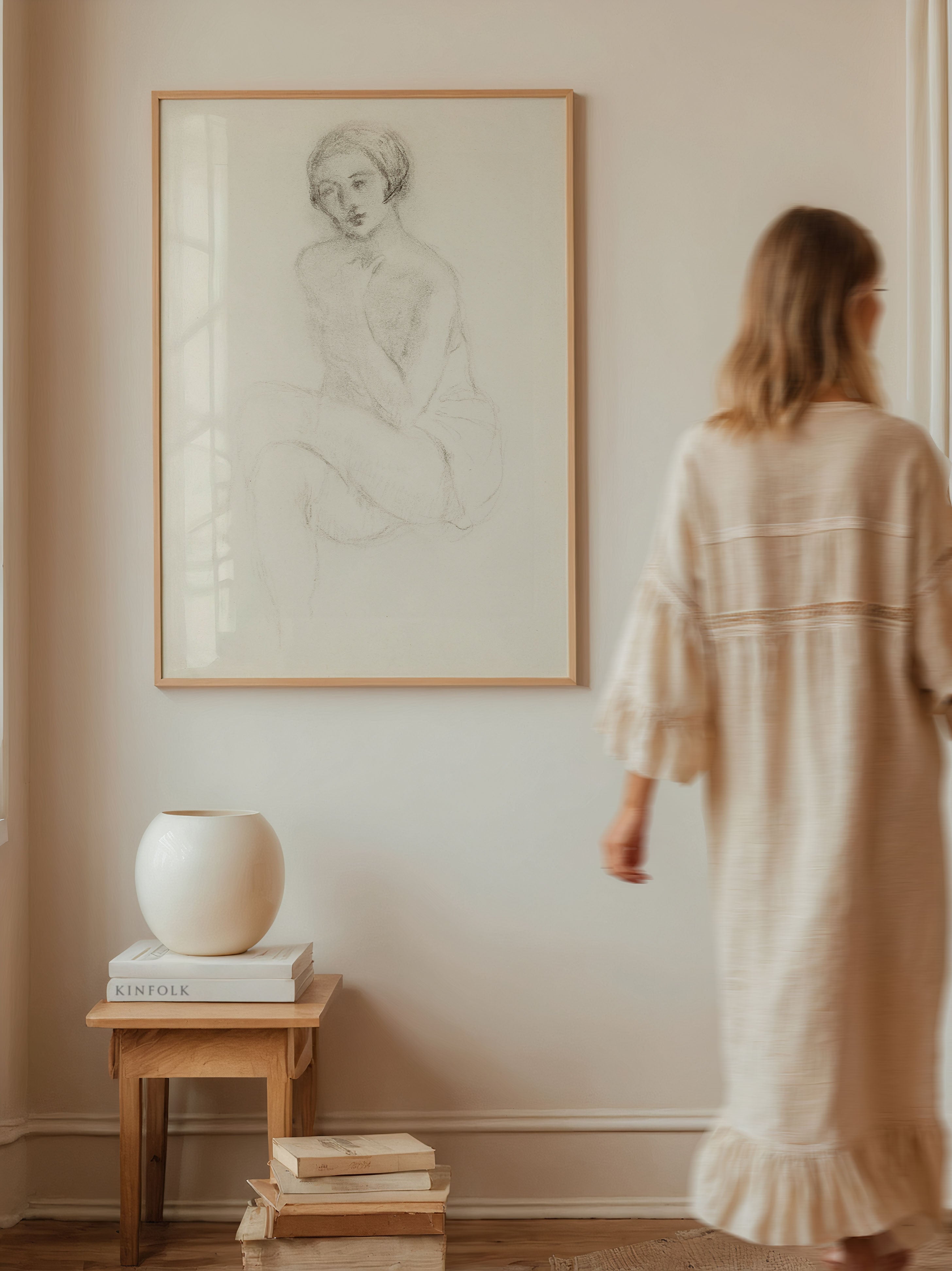 Sitting Woman Sketch