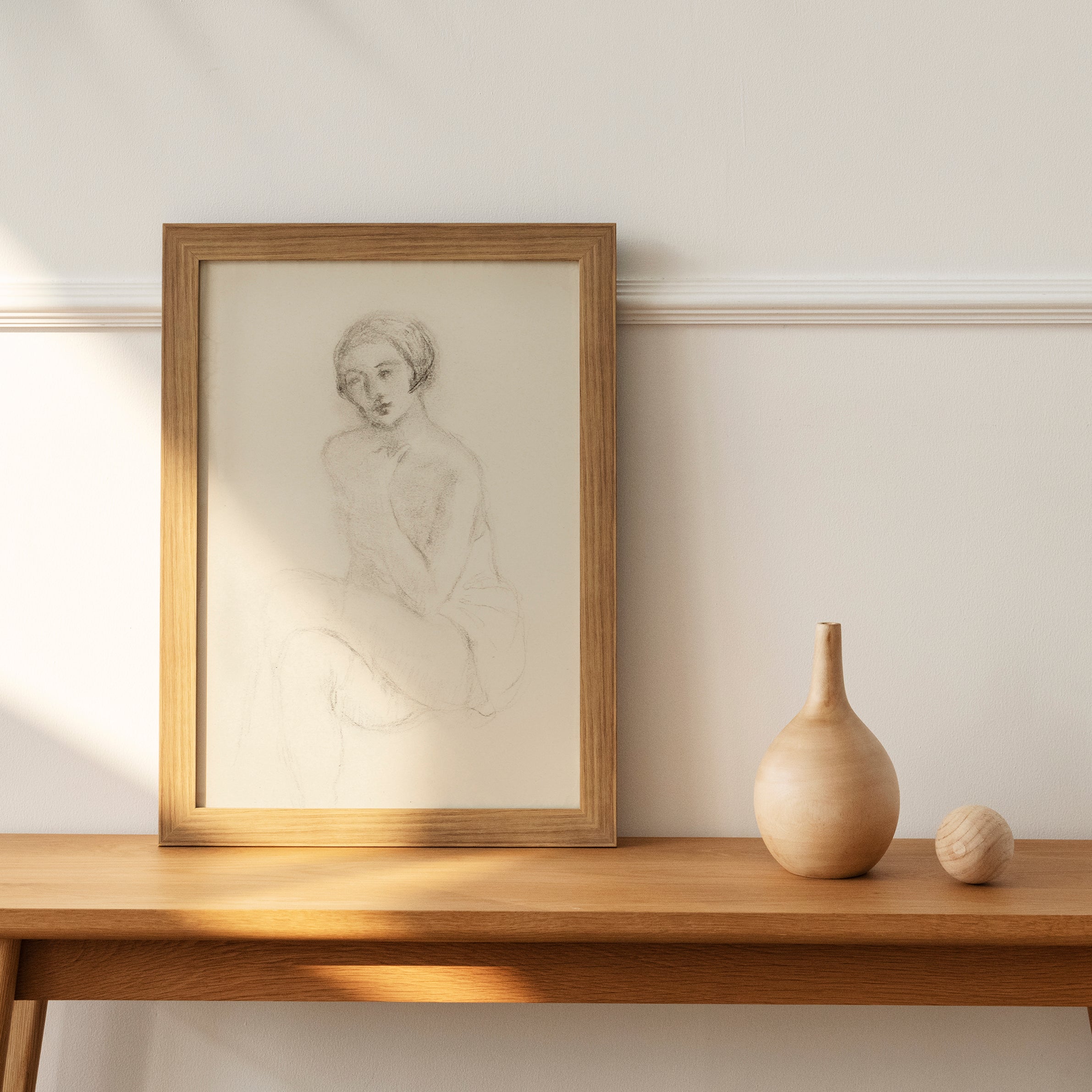 Sitting Woman Sketch