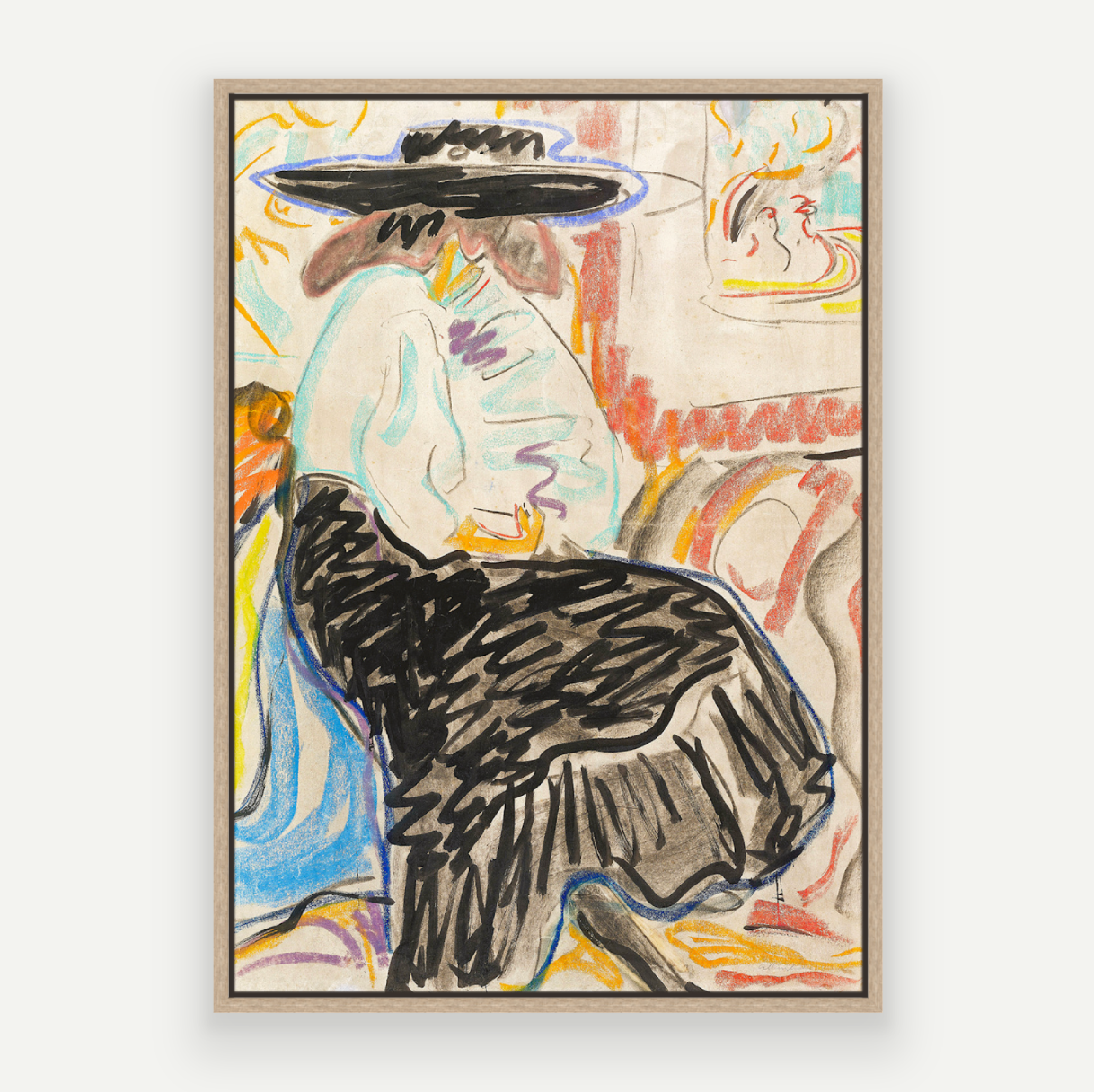 Woman in the Studio I