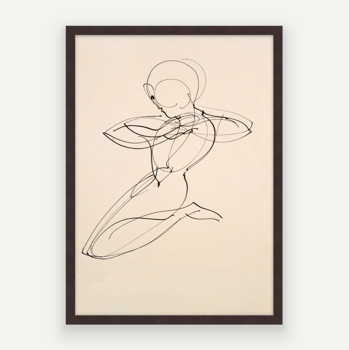 Kneeling Figure
