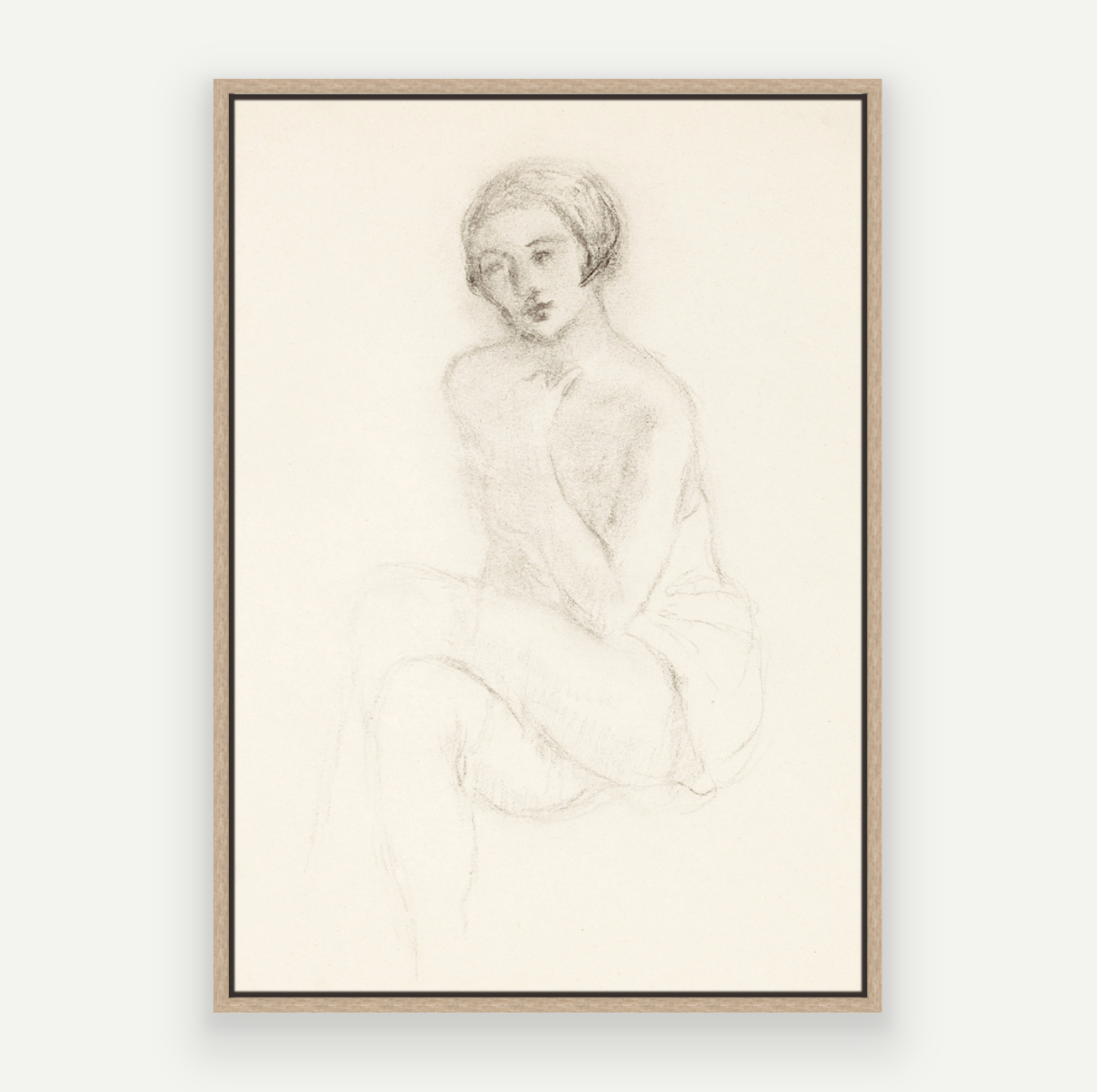 Sitting Woman Sketch