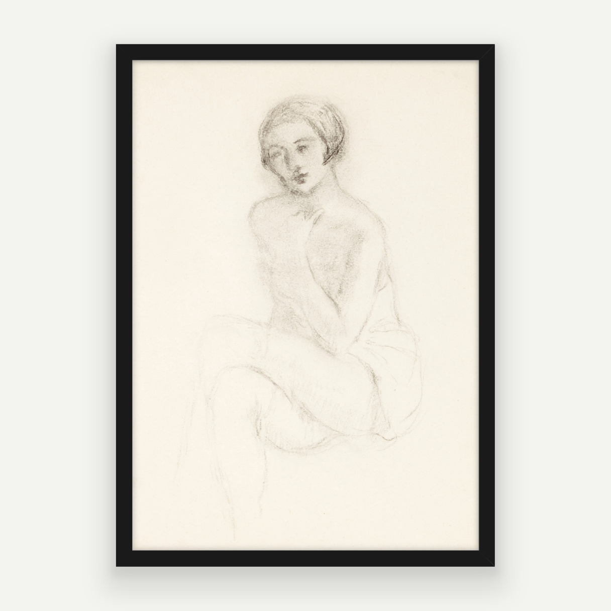 Sitting Woman Sketch
