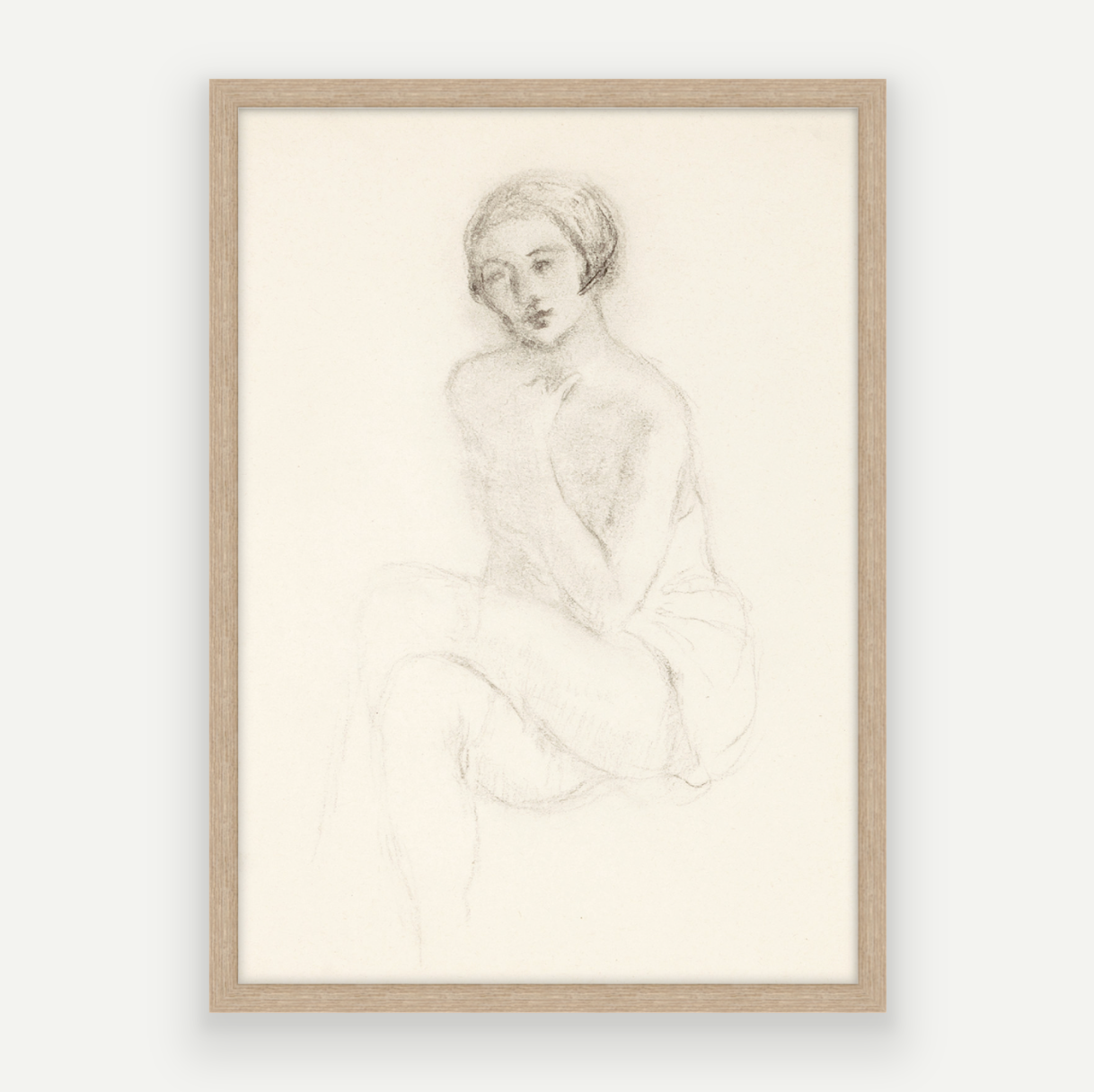 Sitting Woman Sketch