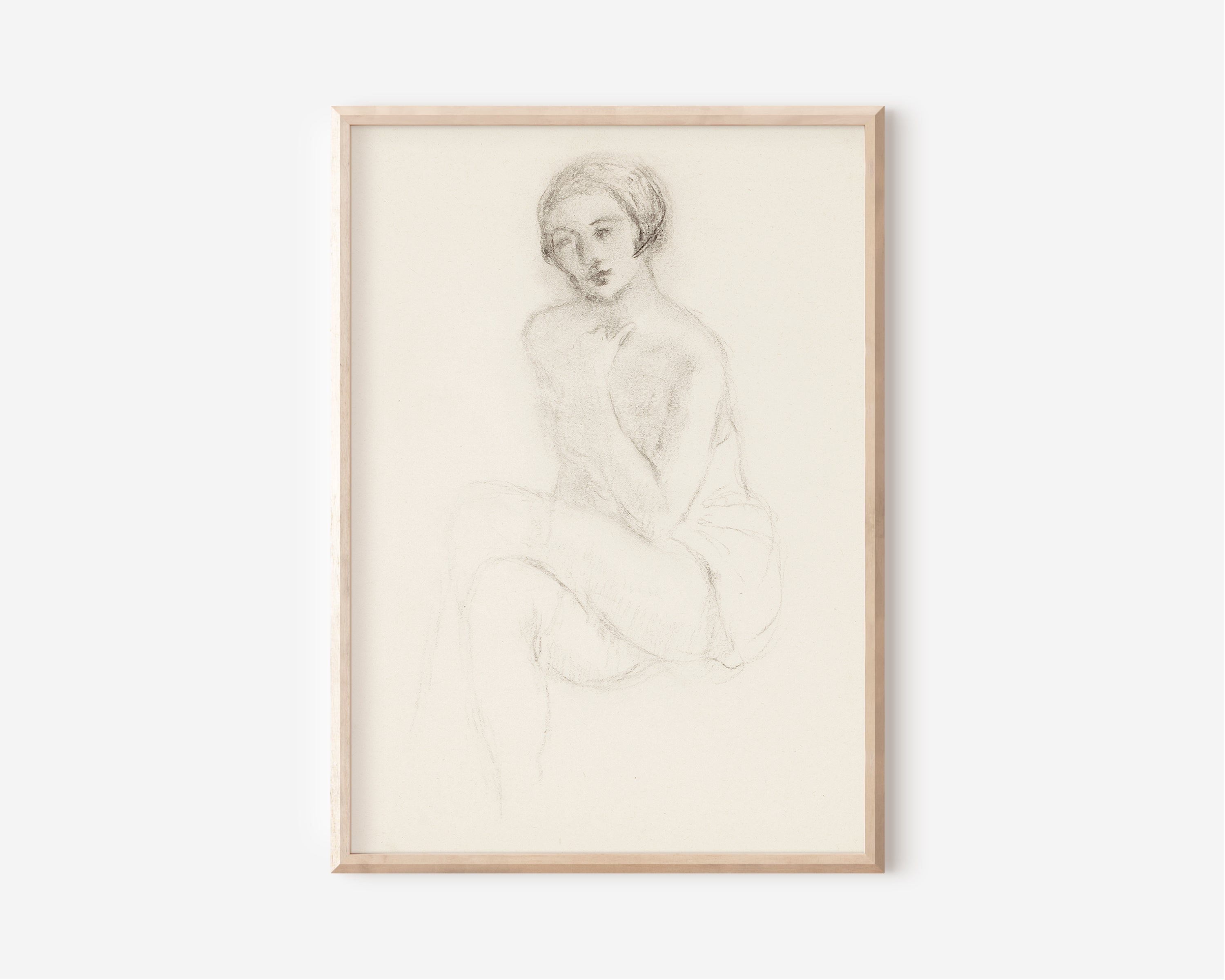 Sitting Woman Sketch