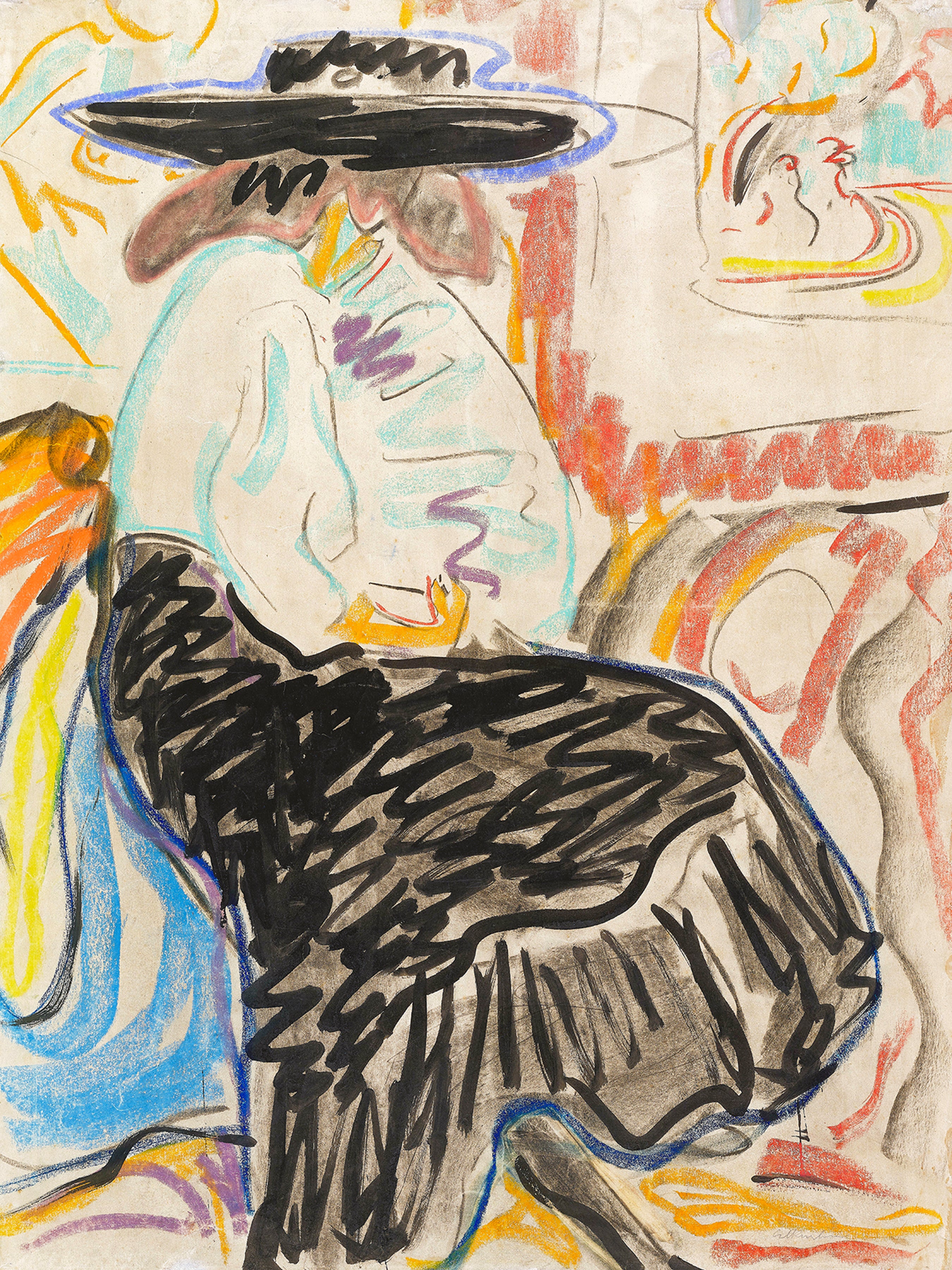 Woman in the Studio I