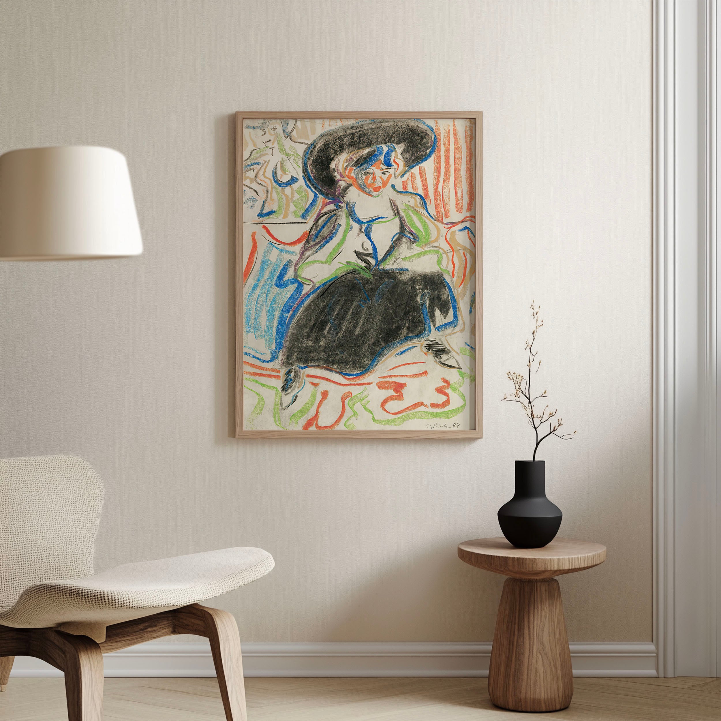 Woman in the Studio II