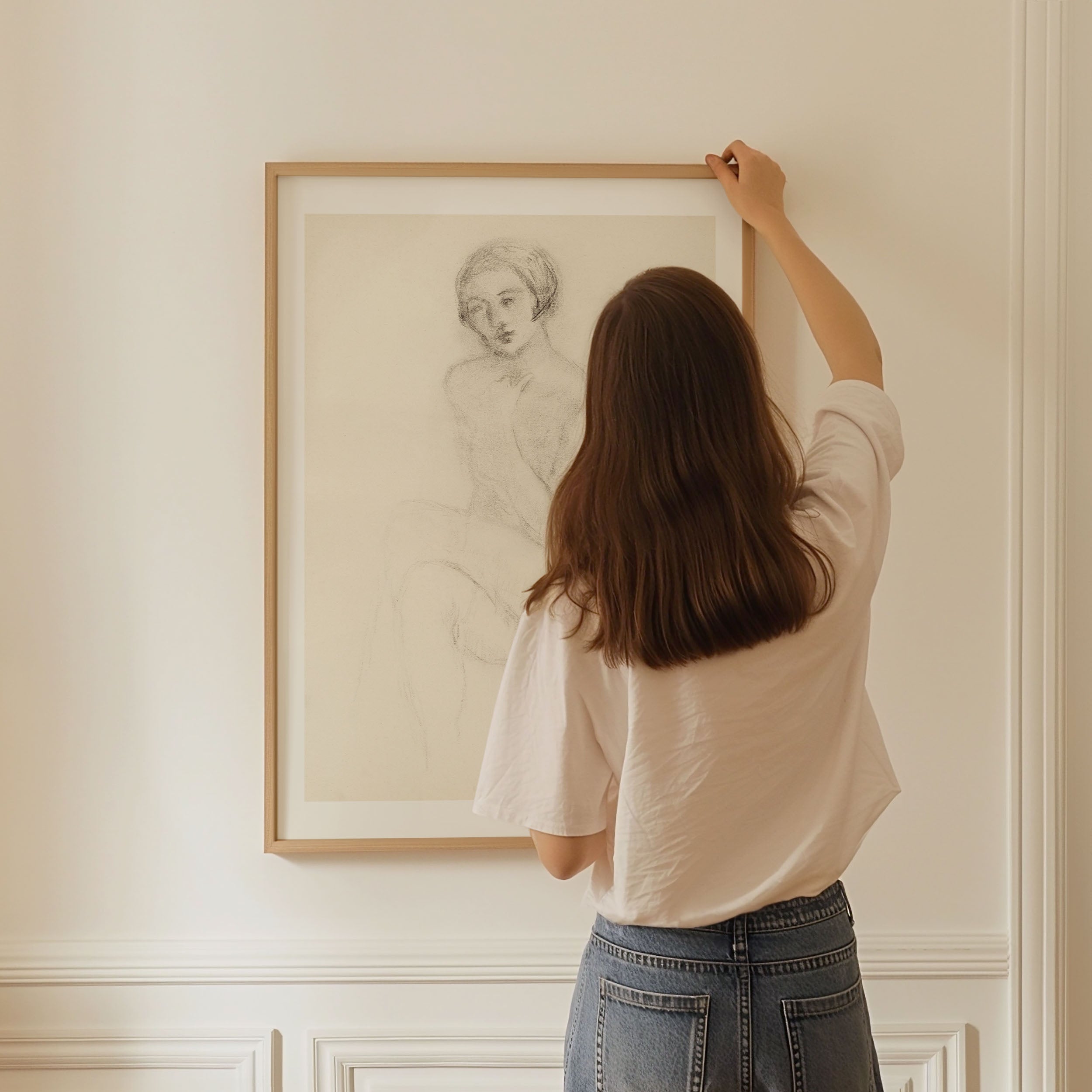 Sitting Woman Sketch